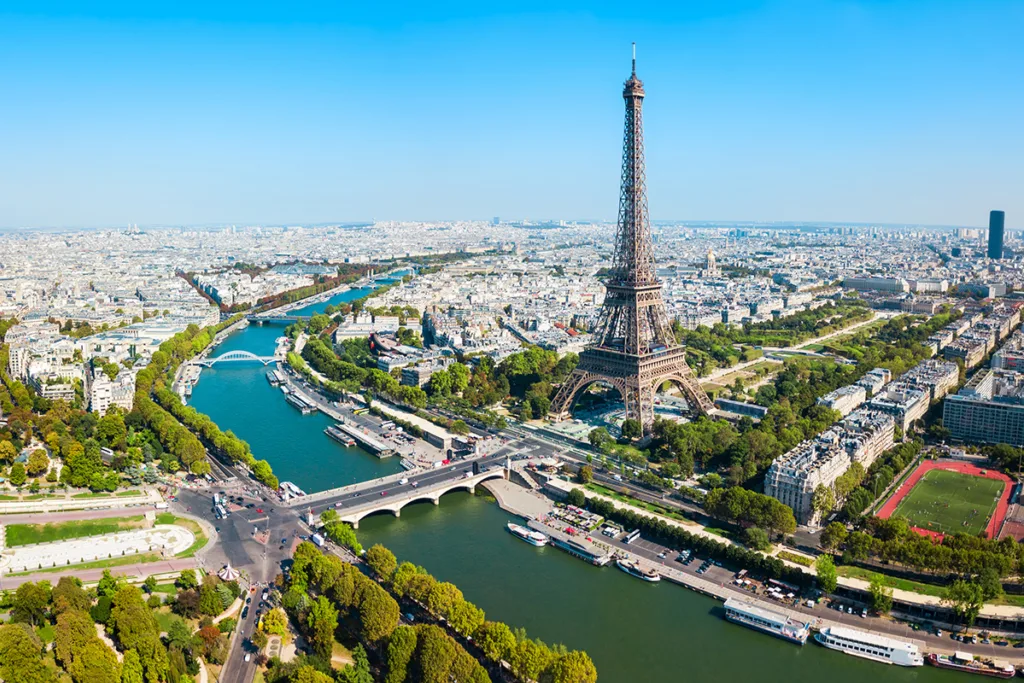 Paris aerial
