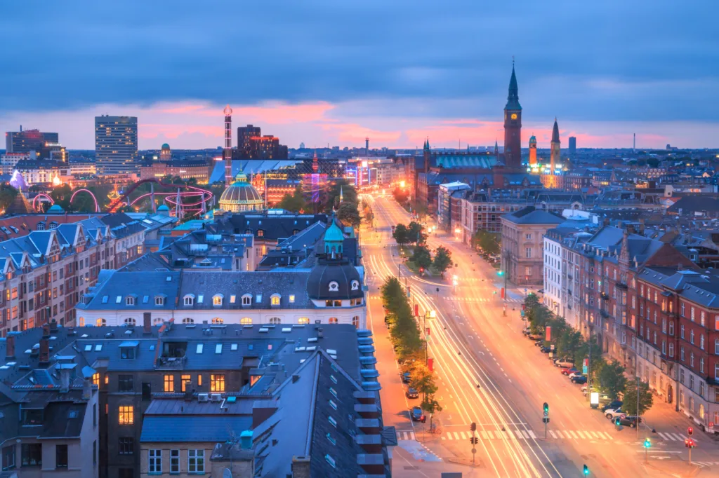 Copenhagen aerial