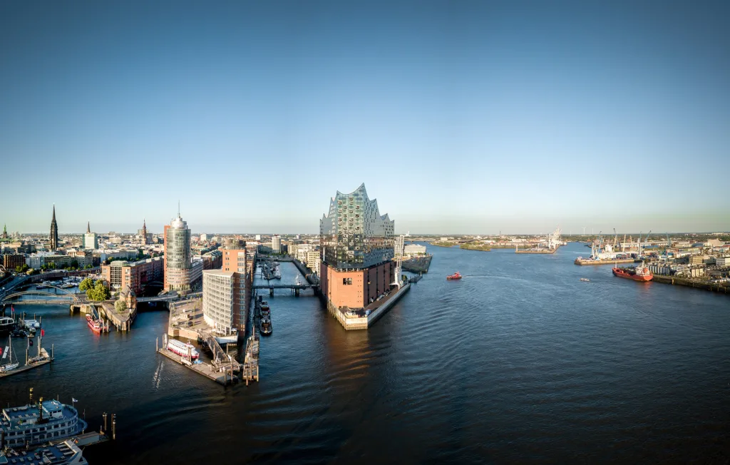 Hamburg harbor